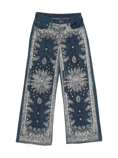 R13 D’Arcy Embroidered Flare Jeans | Thumbnail 1 R13 D’Arcy Embroidered Flare Jeans | Thumbnail 1