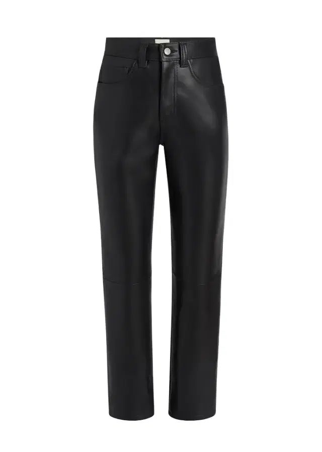 Callum Pant In Black Leather
