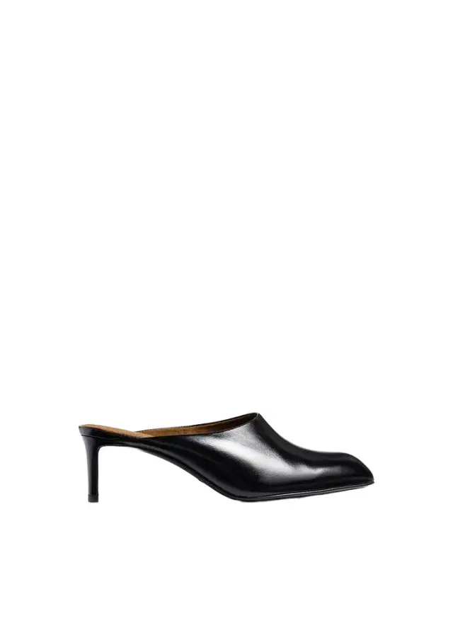 Khaite Colt Low Mule In Black