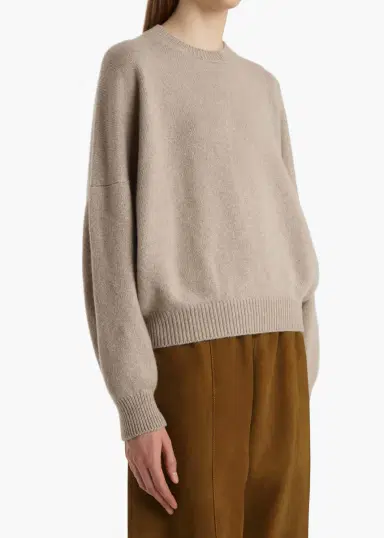 Khaite Margaux Sweater In Putty | Thumbnail 5