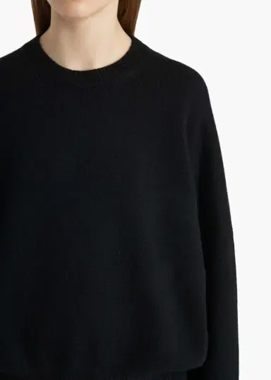 Khaite Margaux Sweater In Black | Thumbnail 5
