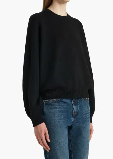 Khaite Margaux Sweater In Black | Thumbnail 6