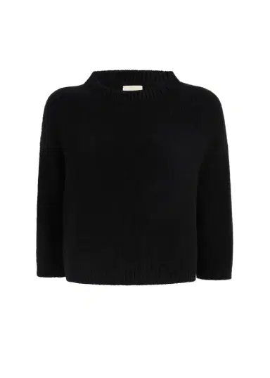Khaite Sabina Sweater In Black | Thumbnail 1 Khaite Sabina Sweater In Black | Thumbnail 1
