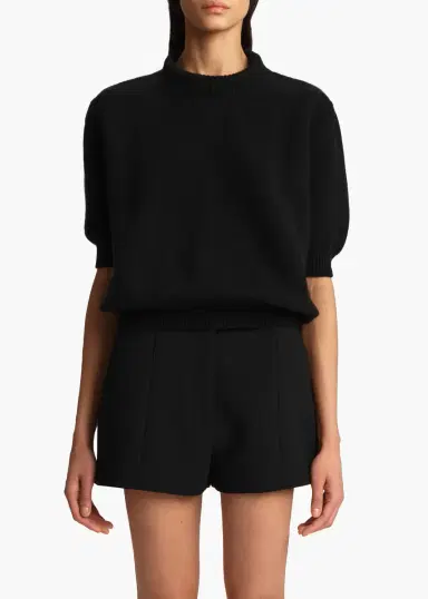 Khaite Davin Sweater In Black | Thumbnail 3