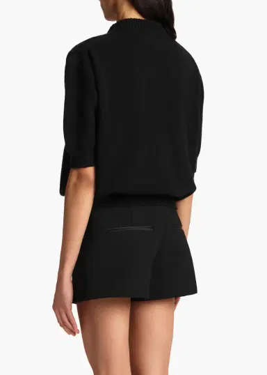 Khaite Davin Sweater In Black | Thumbnail 4