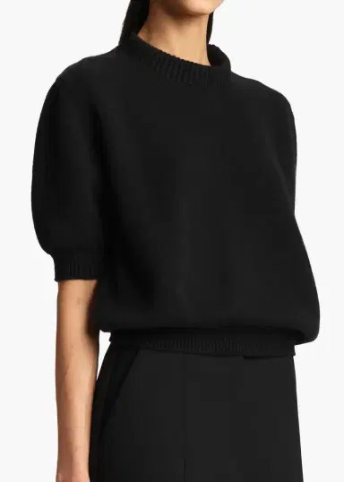 Khaite Davin Sweater In Black | Thumbnail 5