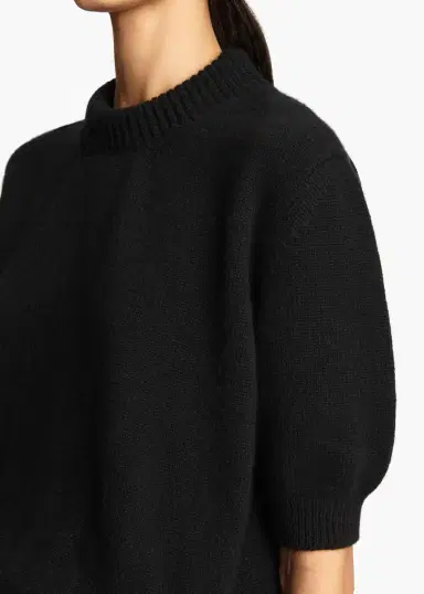 Khaite Davin Sweater In Black | Thumbnail 6