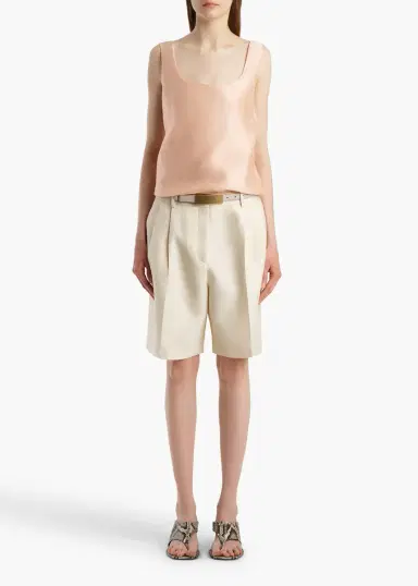 Khaite Parker Top In Light | Thumbnail 2 Khaite Parker Top In Light | Thumbnail 2
