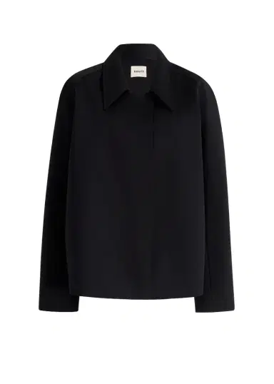 Khaite Emint Jacket In Black | Thumbnail 1 Khaite Emint Jacket In Black | Thumbnail 1