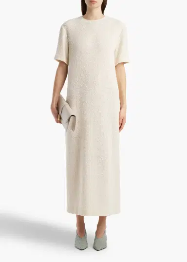 Khaite Webber Dress In Natural | Thumbnail 2 Khaite Webber Dress In Natural | Thumbnail 2