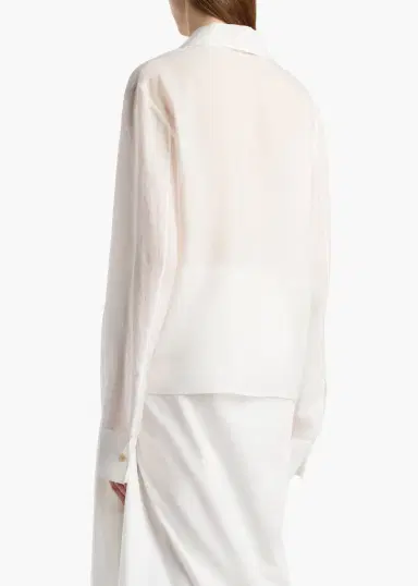 Khaite Jaylin Top In Chalk | Thumbnail 4 Khaite Jaylin Top In Chalk | Thumbnail 4