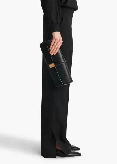 Khaite Blake Clutch In Black | Thumbnail 5 Khaite Blake Clutch In Black | Thumbnail 5