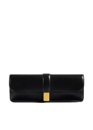 Khaite Blake Clutch In Black | Thumbnail 1 Khaite Blake Clutch In Black | Thumbnail 1