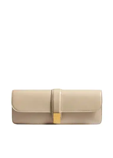 Khaite Blake Clutch In Burro | Thumbnail 1 Khaite Blake Clutch In Burro | Thumbnail 1