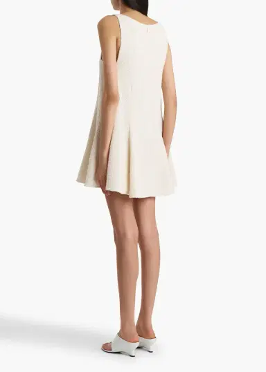 Khaite Mags Dress In Natural | Thumbnail 3