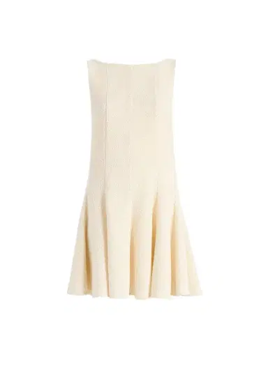 Khaite Mags Dress In Natural | Thumbnail 1