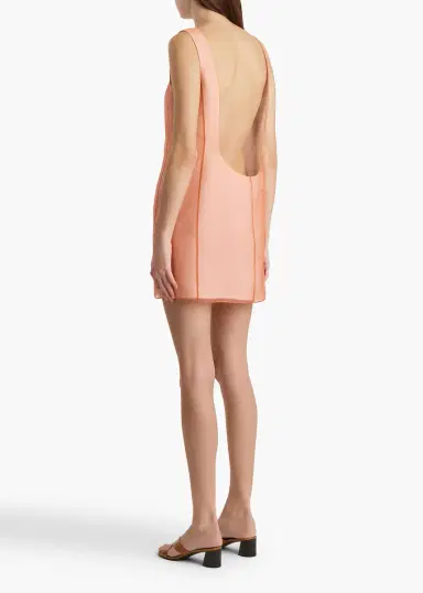 Khaite Pranta Dress In Soft Pink | Thumbnail 4