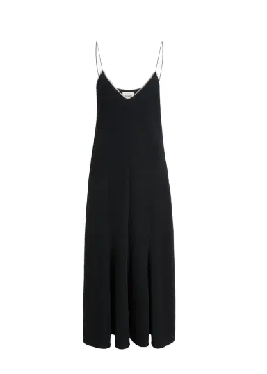 Khaite Iben Dress In Black | Thumbnail 1 Khaite Iben Dress In Black | Thumbnail 1