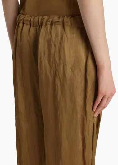 Khaite Rohen Pant In Golden Ochre | Thumbnail 6