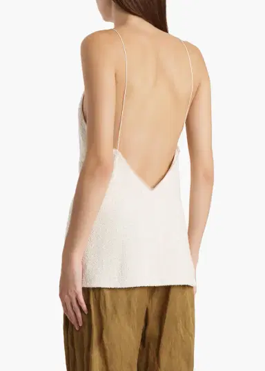 Khaite Timy Top In Natural | Thumbnail 4