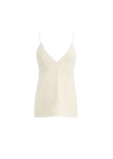 Khaite Timy Top In Natural | Thumbnail 1