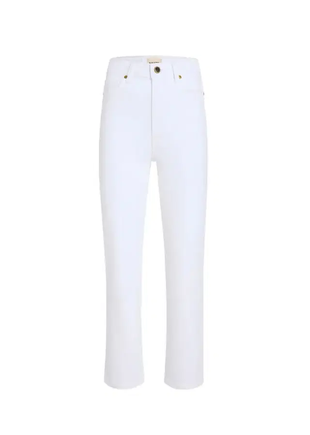 Khaite Abigail Stretch Jean In White
