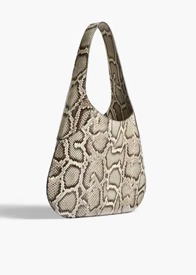 Khaite Large Joan Hobo In Natural Python | Thumbnail 2 Khaite Large Joan Hobo In Natural Python | Thumbnail 2