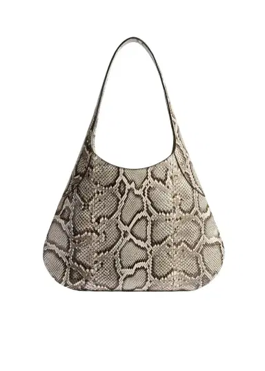 Khaite Large Joan Hobo In Natural Python | Thumbnail 1 Khaite Large Joan Hobo In Natural Python | Thumbnail 1