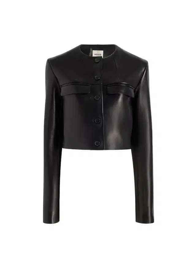 Roto Jacket In Black Leather