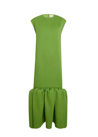 Khaite Tom Dress In Absinthe | Thumbnail 1 Khaite Tom Dress In Absinthe | Thumbnail 1