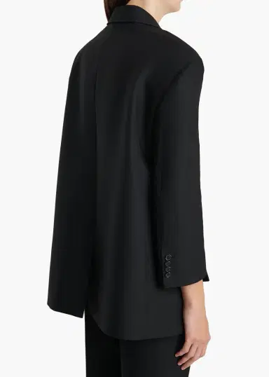 Khaite Palto Jacket In Black | Thumbnail 6