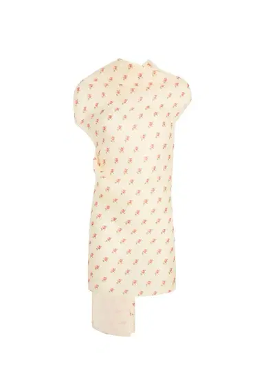 Khaite Tatia Dress In Ditsy Rose Print | Thumbnail 1 Khaite Tatia Dress In Ditsy Rose Print | Thumbnail 1