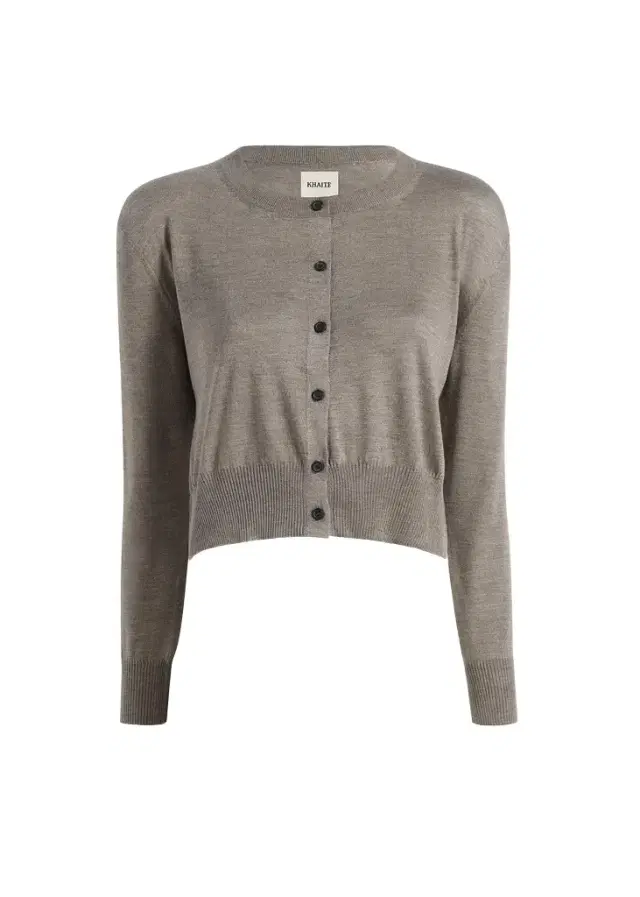 Khaite Nadyne Cardigan In Sterling