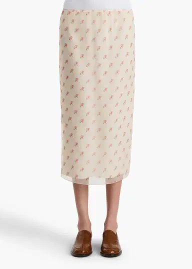 Khaite Syndi Skirt In Soft | Thumbnail 3 Khaite Syndi Skirt In Soft | Thumbnail 3