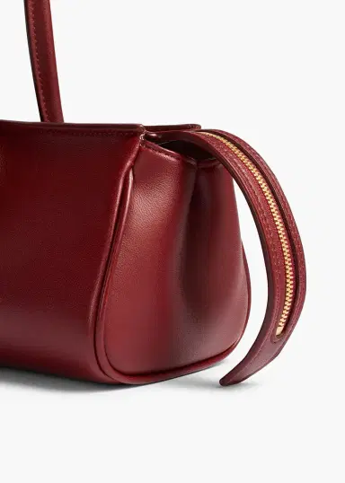 Khaite Donna Shoulder Bag In Oxblood Leather | Thumbnail 4 Khaite Donna Shoulder Bag In Oxblood Leather | Thumbnail 4