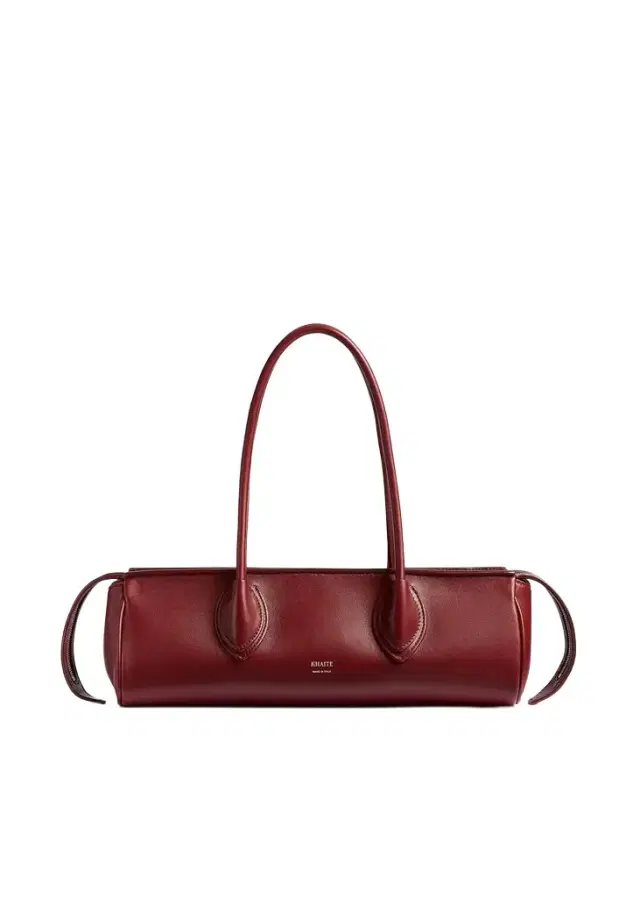 Khaite Donna Shoulder Bag In Oxblood Leather