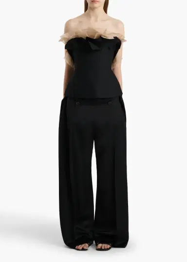 Khaite Ila Pant In Black | Thumbnail 2