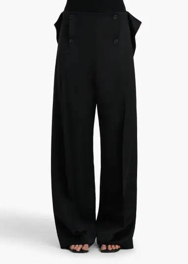 Khaite Ila Pant In Black | Thumbnail 3