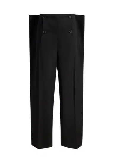 Khaite Ila Pant In Black | Thumbnail 1
