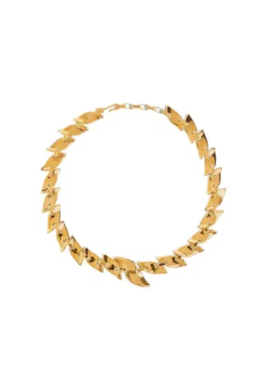 Khaite Leaf Chain Necklace In | Thumbnail 1 Khaite Leaf Chain Necklace In | Thumbnail 1