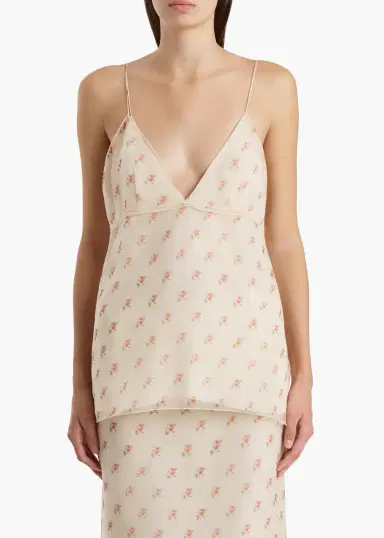 Khaite Timy Top In Soft Pink | Thumbnail 3