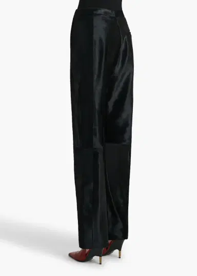 Khaite Borden Pant In Black Haircalf | Thumbnail 4