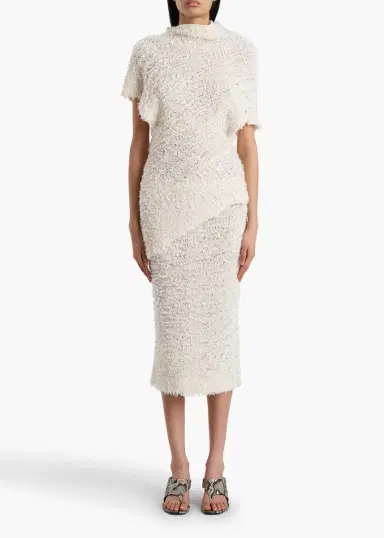 Khaite Rhodes Top In Ivory | Thumbnail 2 Khaite Rhodes Top In Ivory | Thumbnail 2