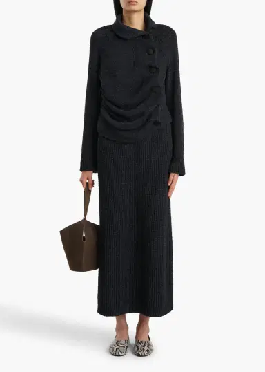 Khaite Lorrai Cardigan In | Thumbnail 2 Khaite Lorrai Cardigan In | Thumbnail 2
