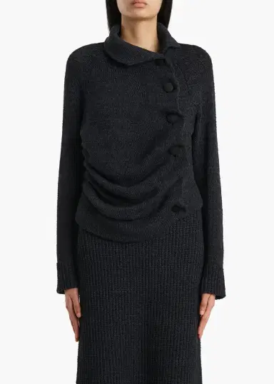 Khaite Lorrai Cardigan In | Thumbnail 3 Khaite Lorrai Cardigan In | Thumbnail 3