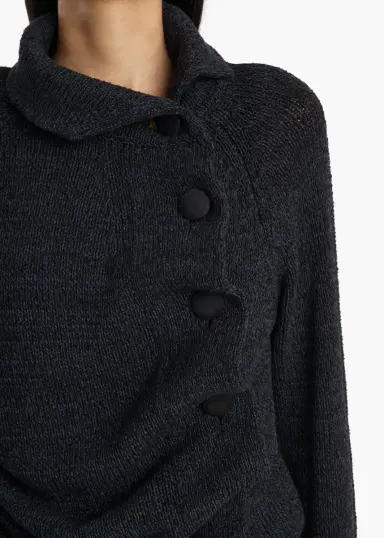 Khaite Lorrai Cardigan In | Thumbnail 5 Khaite Lorrai Cardigan In | Thumbnail 5