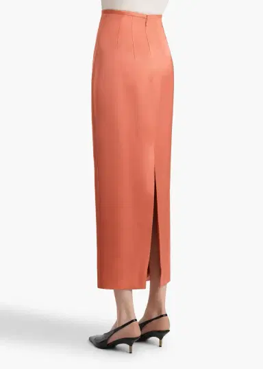 Khaite Winton Skirt In Dahlia | Thumbnail 4
