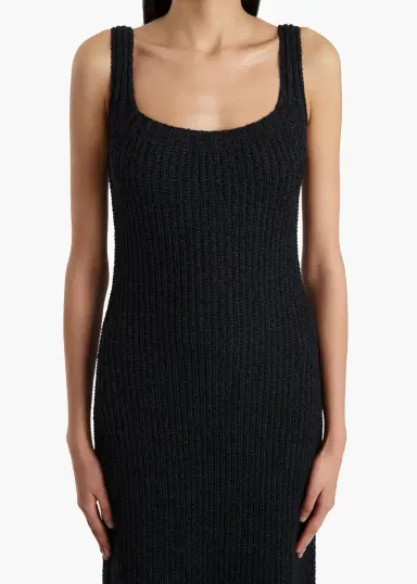 Khaite Lex Dress In Black | Thumbnail 5