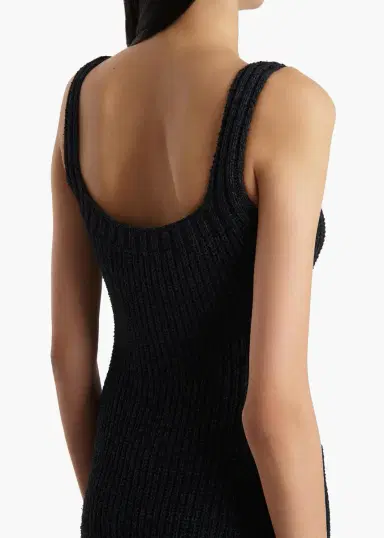 Khaite Lex Dress In Black | Thumbnail 6