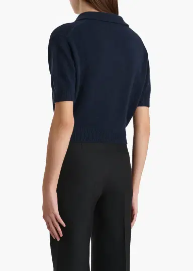 Khaite Leni Sweater In Midnight | Thumbnail 4